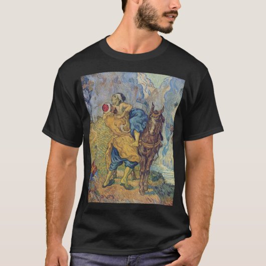 Vincent Van Gogh - De Goede Samaritaan T-shirt (Voorkant)