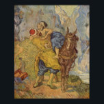 Vincent van Gogh De goede Samaritaanse schilderkun Poster<br><div class="desc">Vincent van Gogh's "De barmhartige Samaritaan" beeldt de bijbelse parabel van de barmhartige Samaritaan uit, met de nadruk op thema's van mededogen, solidariteit en menselijke vriendelijkheid. Van Goghs vertolking legt het moment vast van een Samaritaan die een gewond man redt, en benadrukt de onbaatzuchtige daad van het helpen van een...</div>