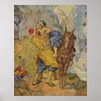 Vincent van Gogh De goede Samaritaanse schilderkun
