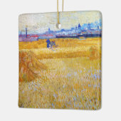 Vincent van Gogh - De Harvesters Keramisch Ornament (Links)