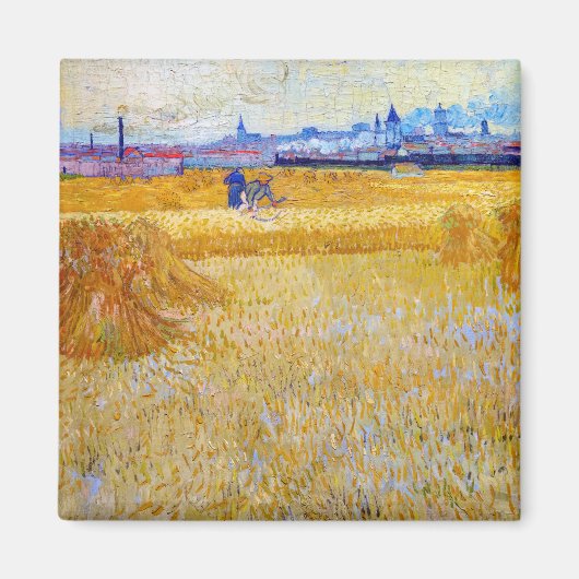 Vincent van Gogh - De Harvesters Magneet (Voorkant)