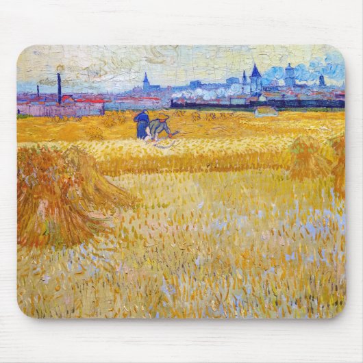 Vincent van Gogh - De Harvesters Muismat (Voorkant)