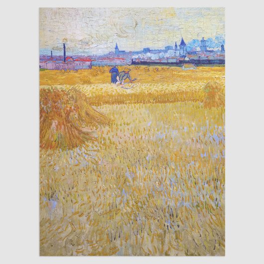 Vincent van Gogh - De Harvesters Tissuepapier