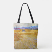 Vincent van Gogh - De Harvesters Tote Bag (Achterkant)