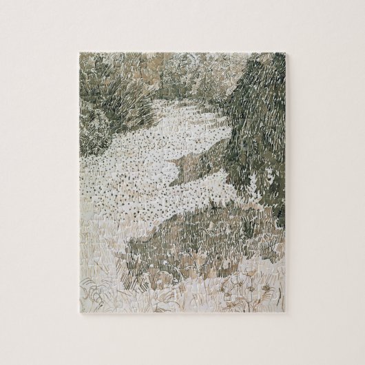 Vincent van Gogh | De hoek van het park, 1888 Legpuzzel (Verticaal)