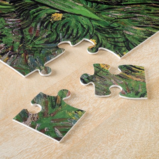 Vincent Van Gogh - de Iris Natuur Lover Fine Art Legpuzzel (Zijkant)