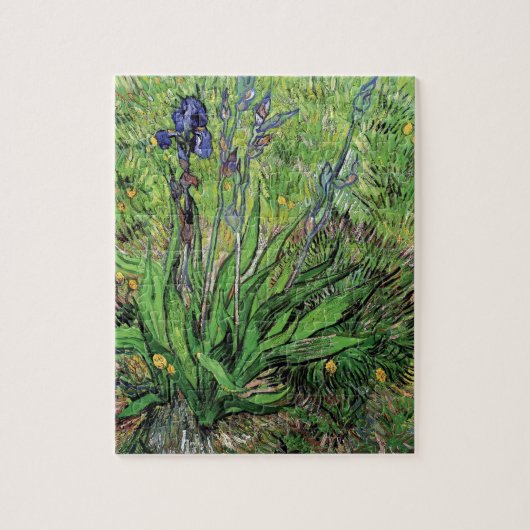 Vincent Van Gogh - de Iris Natuur Lover Fine Art Legpuzzel (Verticaal)