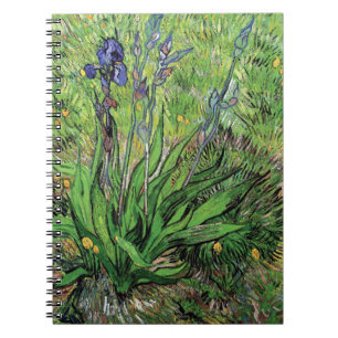 Vincent Van Gogh - de Iris Natuur Lover Fine Art Notitieboek