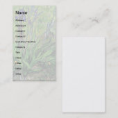 Vincent Van Gogh - de Iris Natuur Lover Fine Art Visitekaartje (Voorkant / Achterkant)