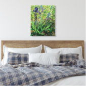 Vincent Van Gogh - De Iris Natuurliefhebber Kunsts Canvas Afdruk (Insitu (Slaapkamer))