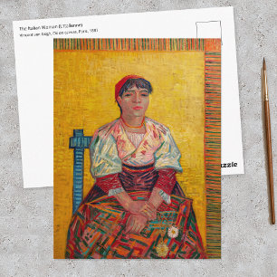 Vincent Van Gogh - De Italiaanse vrouw Briefkaart
