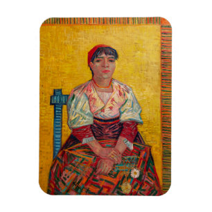 Vincent Van Gogh - de Italiaanse vrouw Magneet