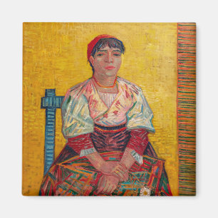 Vincent Van Gogh - de Italiaanse vrouw Magneet
