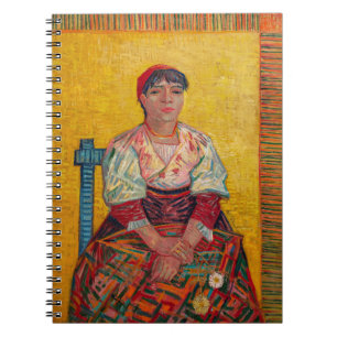 Vincent Van Gogh - de Italiaanse vrouw Notitieboek