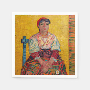 Vincent Van Gogh - de Italiaanse vrouw Servet