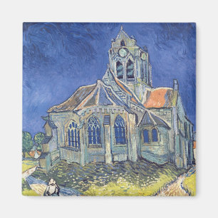 Vincent van Gogh De kerk Auvers-sur-Oise Magneet