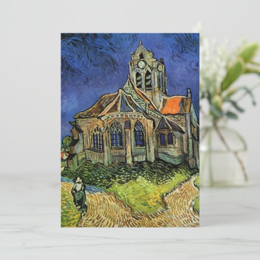 Vincent van Gogh - De kerk in Auvers (Staand voorkant)