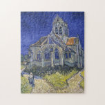 VINCENT VAN GOGH - De kerk in Auvers 1890 Legpuzzel<br><div class="desc">VINCENT VAN GOGH - De kerk in Auvers 1890Olie op doek; reproductie</div>