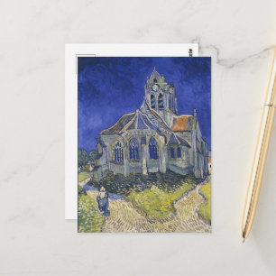 Vincent van Gogh, De kerk in Auvers Briefkaart