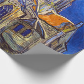 Vincent van Gogh - De kerk in Auvers Cadeaupapier (Hoek)