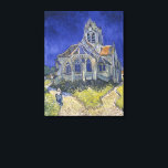 Vincent van Gogh, De kerk in Auvers Canvas Afdruk<br><div class="desc">Vincent van Gogh - De kerk in Auvers,  1890.</div>