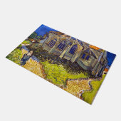 Vincent van Gogh - De kerk in Auvers Deurmat (Schuin)