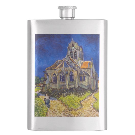 Vincent van Gogh - De kerk in Auvers Flacon (Voorkant)