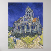 Vincent van Gogh, De kerk in Auvers Folie Afdrukken (Voorkant)