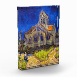 Vincent van Gogh - De kerk in Auvers Fotoblokken<br><div class="desc">De kerk van Auvers / l'Eglise à Auvers-sur-oise van Vincent Van Gogh in 1890</div>