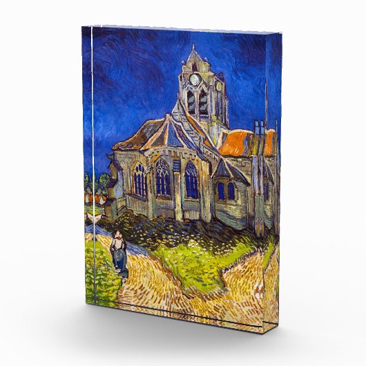 Vincent van Gogh - De kerk in Auvers Fotoblokken (Rechts)