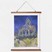 Vincent van Gogh, De kerk in Auvers Hangend Wandkleed (Voorkant)