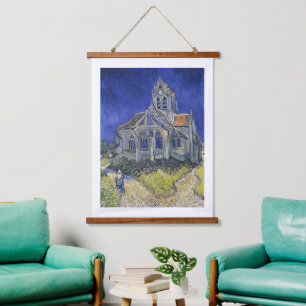 Vincent van Gogh, De kerk in Auvers Hangend Wandkleed