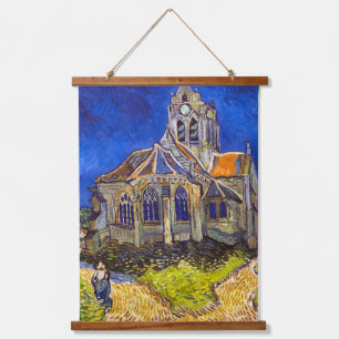 Vincent van Gogh - De kerk in Auvers Hangend Wandkleed