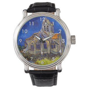 Vincent van Gogh - De kerk in Auvers Horloge