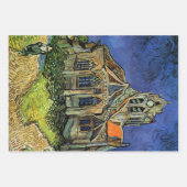Vincent van Gogh - De kerk in Auvers Inpakpapier Vel (Voorkant 2)
