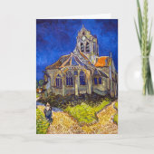 Vincent van Gogh - De kerk in Auvers Kaart (Voorkant)