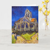 Vincent van Gogh - De kerk in Auvers Kaart (Gele Bloem)