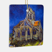 Vincent van Gogh - De kerk in Auvers Keramisch Ornament (Rechts)