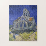 Vincent van Gogh, De kerk in Auvers Legpuzzel<br><div class="desc">Vincent van Gogh - De kerk in Auvers,  1890.</div>