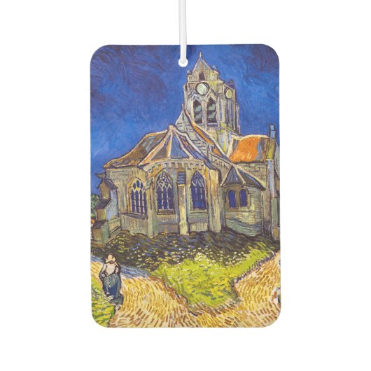 Vincent van Gogh - De kerk in Auvers Luchtverfrisser (Voorkant)