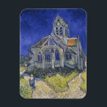 Vincent van Gogh, De kerk in Auvers Magneet<br><div class="desc">Vincent van Gogh - De kerk in Auvers,  1890.</div>