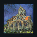 Vincent van Gogh - De kerk in Auvers Magneet<br><div class="desc">De kerk in Auvers (1890) door Vincent van Gogh is een schilderij van de Post Impressionisme, een mooi kunstschilderij van de architectonische kerk. Een vrouw die langs een weg naar de dorpskapel loopt met mooie, bevlekte glazen ramen. Een dagelijkse leven architectuur scène. Over de kunstenaar: Vincent Willem van Gogh (1853-1890)...</div>