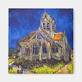 Vincent van Gogh - De kerk in Auvers Magneet (Voorkant)