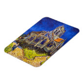 Vincent van Gogh - De kerk in Auvers Magneet (Linkerzijde)