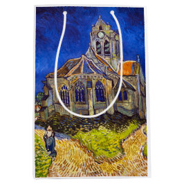 Vincent van Gogh - De kerk in Auvers Medium Cadeauzakje