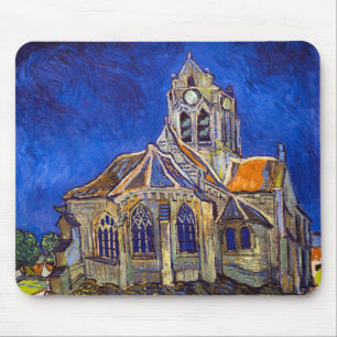 Vincent van Gogh - De kerk in Auvers Muismat