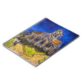 Vincent van Gogh - De kerk in Auvers Notitieboek (Linkerzijde)