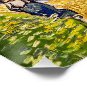 Vincent van Gogh - De kerk in Auvers Perfect Poster (Hoek)