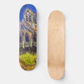 Vincent van Gogh - De kerk in Auvers Persoonlijk Skateboard (Voorkant)