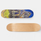 Vincent van Gogh - De kerk in Auvers Persoonlijk Skateboard (Horizontaal)